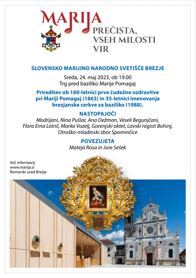 Praznik Marije Pomočnice kristjanov na Brezjah